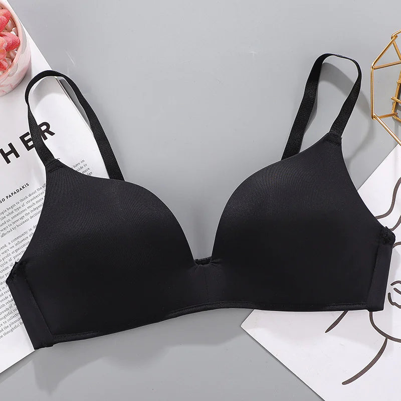 Breathable No-Rims Gather Bra