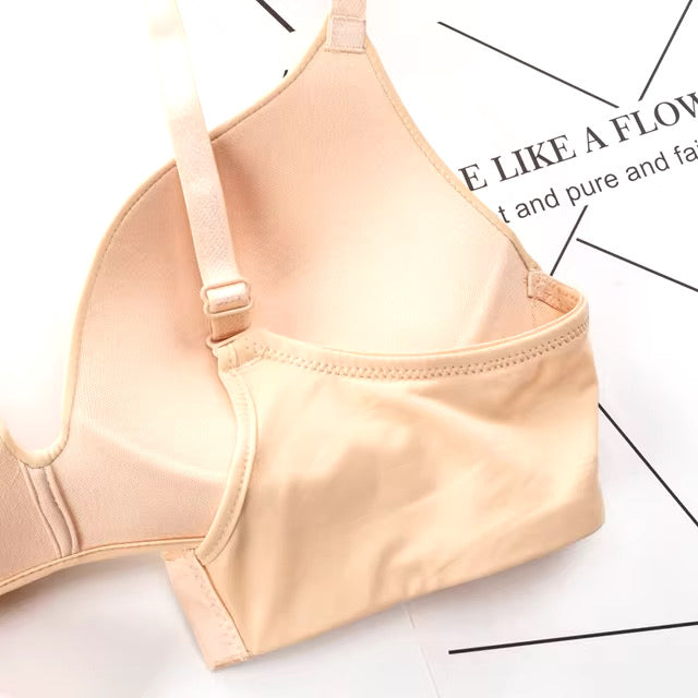 Breathable No-Rims Gather Bra