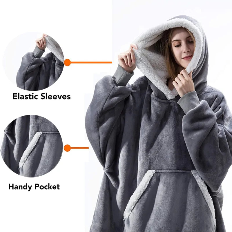 Oversized Blanket Hoodie