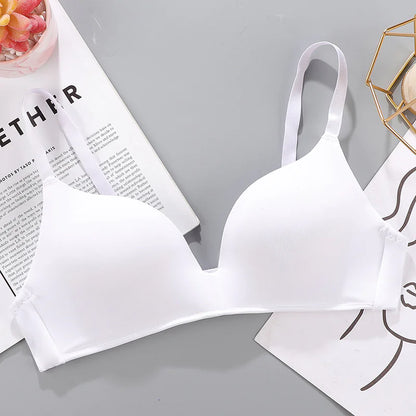 Breathable No-Rims Gather Bra