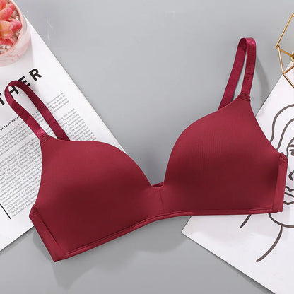 Breathable No-Rims Gather Bra